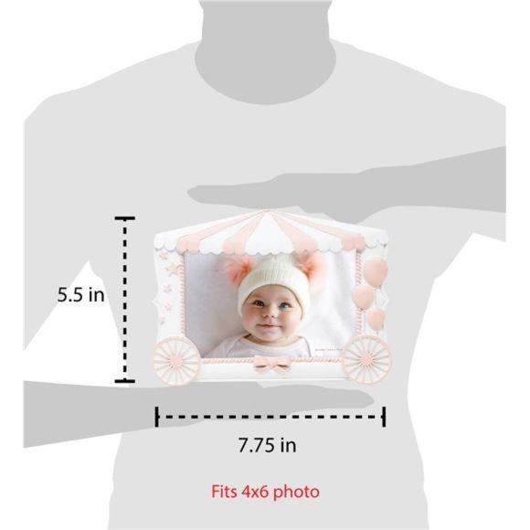 4” x 6” Resin Sentiments Baby Picture Frame with Easel and Hanging Tabs - Picture 5 of 6